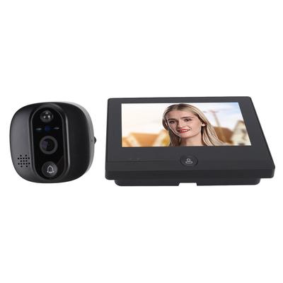 4.3inch Peephole Camera 1080P WIFI Front Door 150 Degree Wide Angle Motion Detection Peephole Viewer