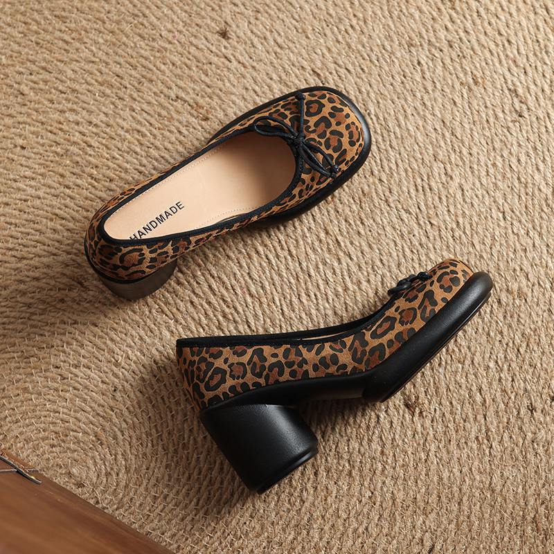 

Krazing Pot Замшевые Туфли с Круглым Носком Размер 42 Толстый Круглый Высокий Каблук Слипоны Платформа Леопардовые Принты Гладиаторы Осенние Туфли 41 коричневый