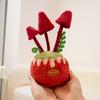 Lifelike Potted Plant Plush Toy Lucky Wealth Tree Plants Funny Mascot Flower Soft Home Table Car Decoration Nice Gift