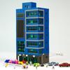1/150 Scale Building Dioramas Model Outdoor City Railway Layout Street Building Model Gift Outland Scene for Sand Table