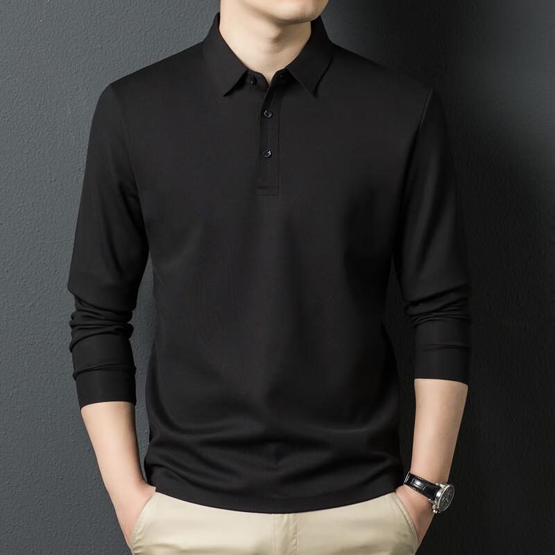 Yiliteng Men s Long Sleeve Polo Shirt 170