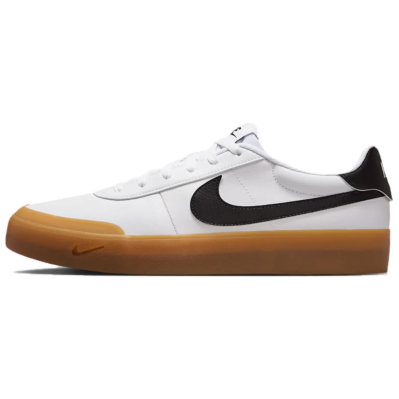 Nike Court Shot White/Gum Light Brown/Black Men Sneakers FQ8146-112 41
