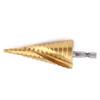 Hex Shank High Speed Steel Drill Bit High Speed Steel Titanium Coated Drill Bit  Drilling Wood