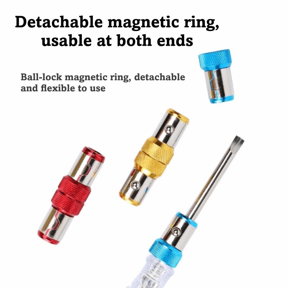 3pcs Durable Magnetic Screwdriver Bit Magnetic Drill Tool Magnetizer  Tool Accessories