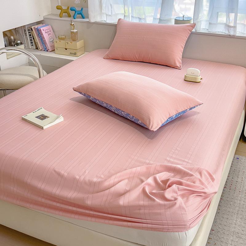 New Double-layer Gauze Bed Sheet Cover Single Piece Single Dormitory Mattress Protector All-inclusive Non-slip Non-shifting Sheet