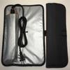 Heat Resistant Flat Iron Case Dual Use Hair Straightener Mat & Pouch Travel Curling Iron Hair Straightener Hair Tools Organizer