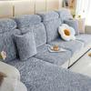 Rosensamt verdickter Sofabezug, rutschfester Plüsch, ultraweicher Eckcouch-Schonbezug, 1/2/3/4-Sitzer-Möbelschutz