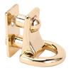 20 Pcs D Ring Rivet 15x8.5mm Zinc Alloy Iron D Ring Stud Screw for Handbag Backpack Pet Collar