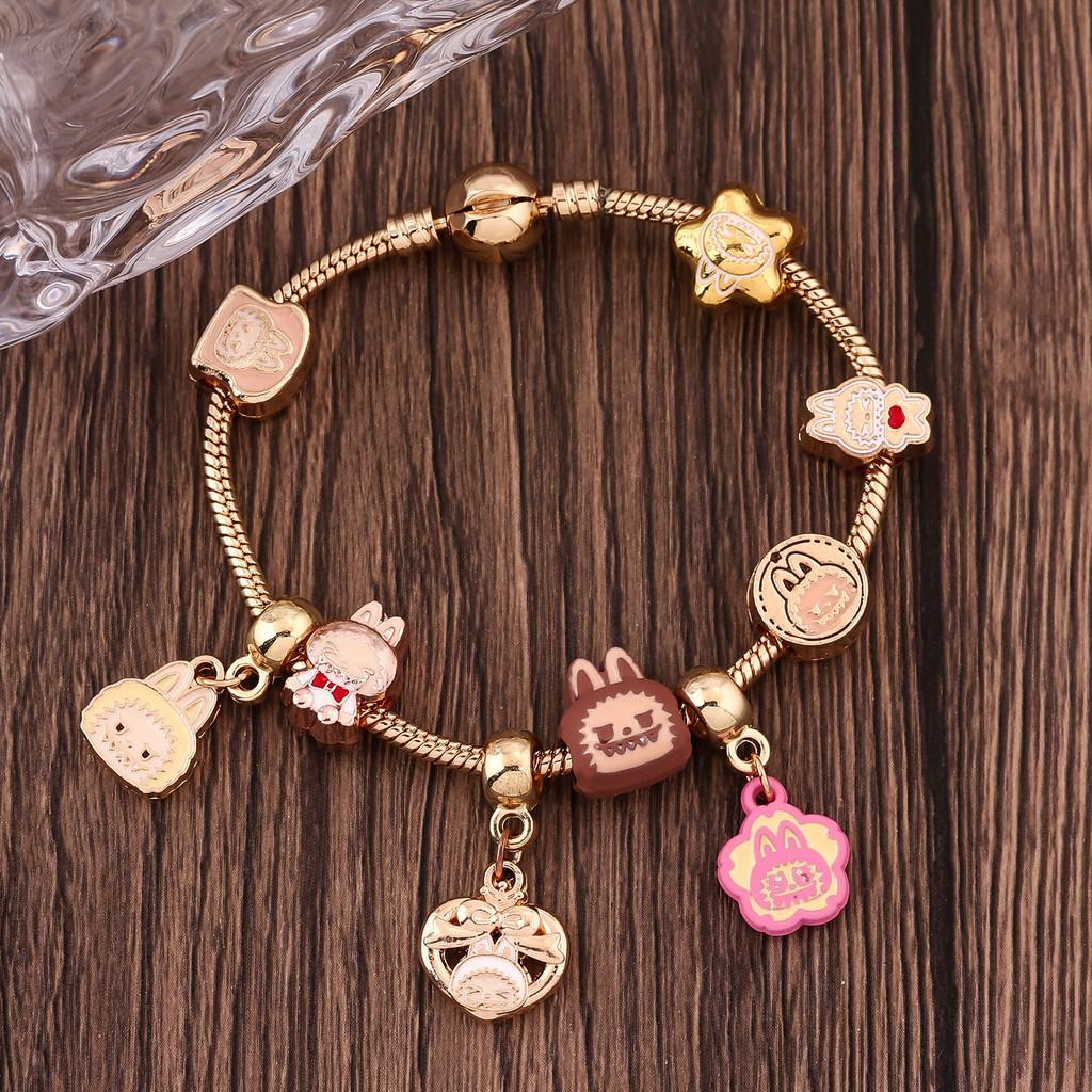Bead Bracelet Cartoon Kit Alloy Components Gift Giving  Crafting Creative
