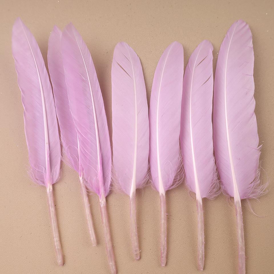 Duck Feathers for Clothes Handicraft Accessories White Golden Black Pink Peacock Goose Feather Plumas Handicraft Article
