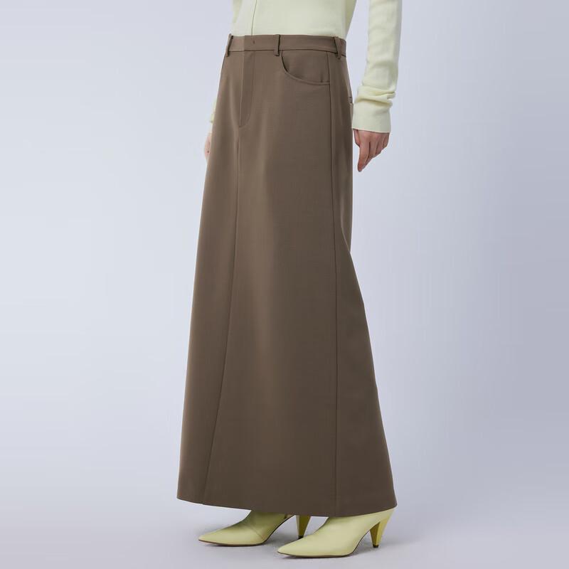 JNBY Women s Wool Blend H-Line Skirt M