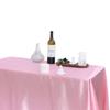 Düğünler ve Banketler için Saten Masa Örtüsü - Etkinlikler ve Aile Buluşmaları için Zarif Dekor