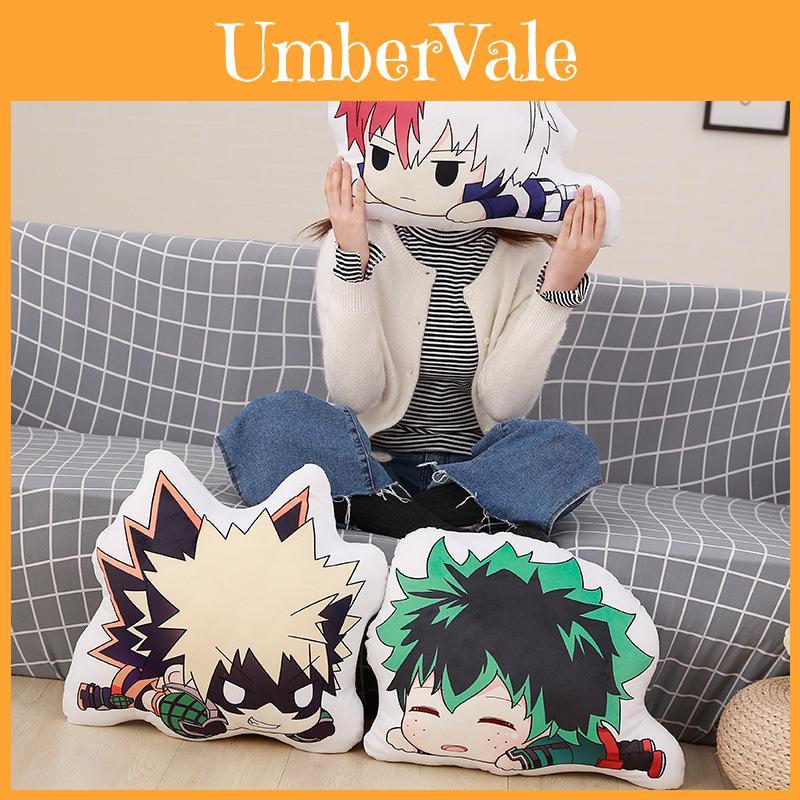 Cuscino Portatile Peluche Bambini Premium My Boku No Hero Academia Cartone Animato Per il Massimo Comfort