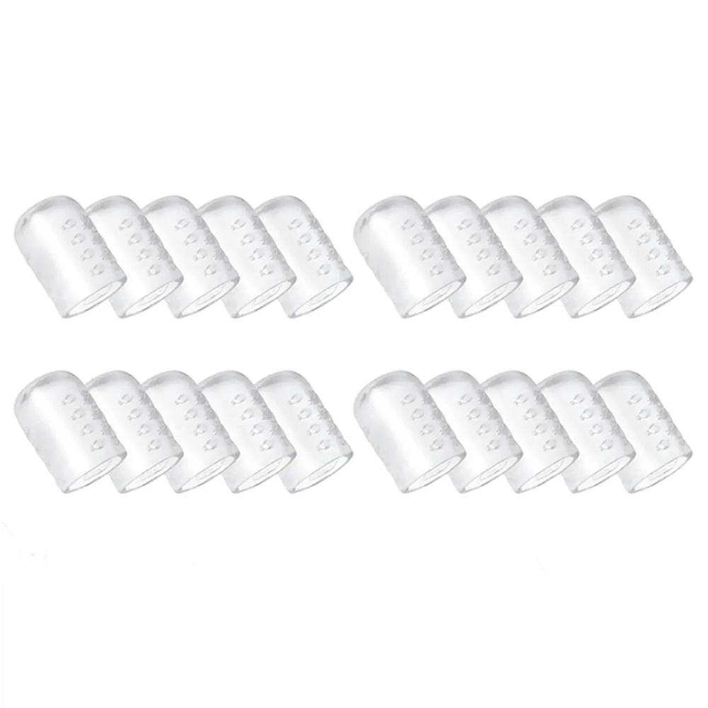 60/40/20pcs Toe Protectors Silicone Gel Caps Unisex Toe Cover for Corns Calluses Blisters Pain Relief Soft Toe Sleeves Cushions