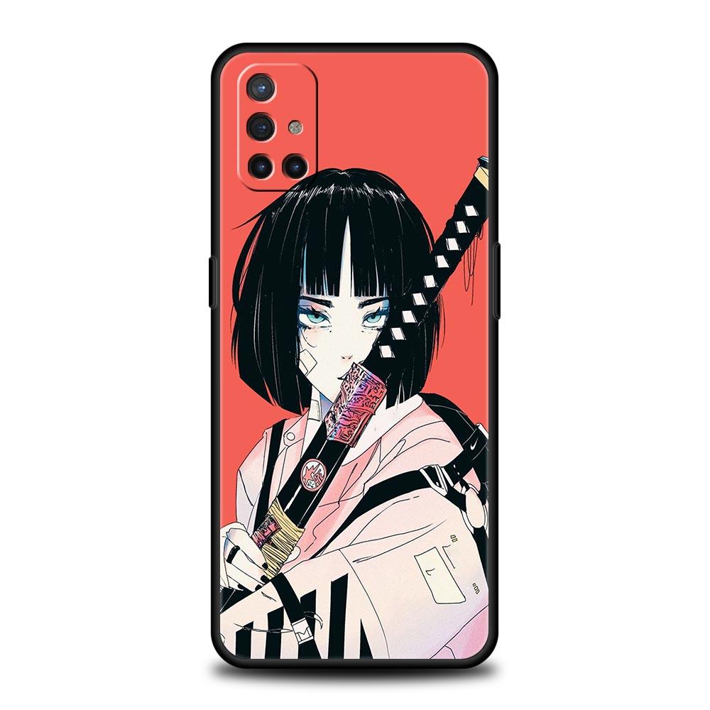 

Чехол для телефона OnePlus 10 Pro 9 8T 8 Nord N10 7 7T 9R в японском стиле с изображением девушки из аниме для 1+ Nord 2T CE 2 N100 N200 Z 5G, мягкий чехол Nord CE 2 5G