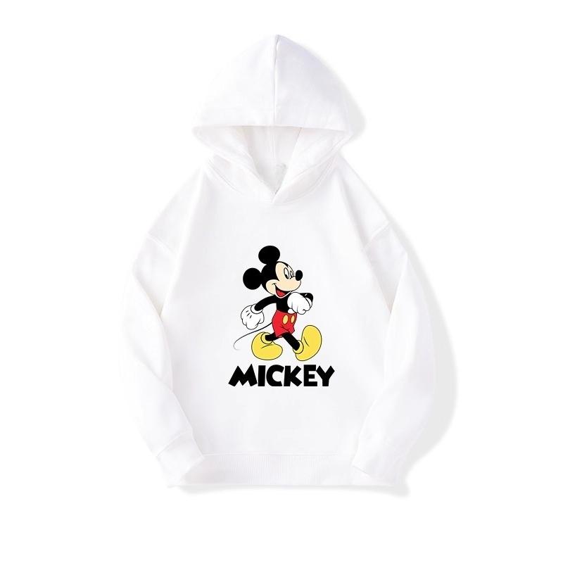 Sonalized Mickey Mouse Autumn and Winter Children's Hooded Long-sleeve Hoodie, Ideal for Christmas Party Costumes