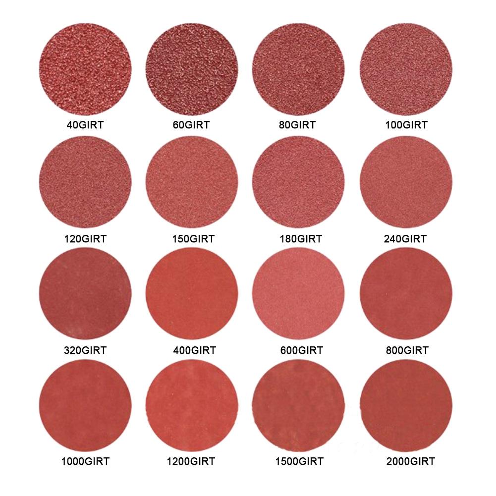 Long lasting 4inch/100mm Sandpaper Discs for Synthetic Materials (20pcs)