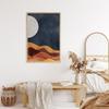 Sun and Moon Boho Abstract Day Night Desert Nature Landscape Neutral Wall Art Posters Prints Canvas Painting for Room Home Decor
