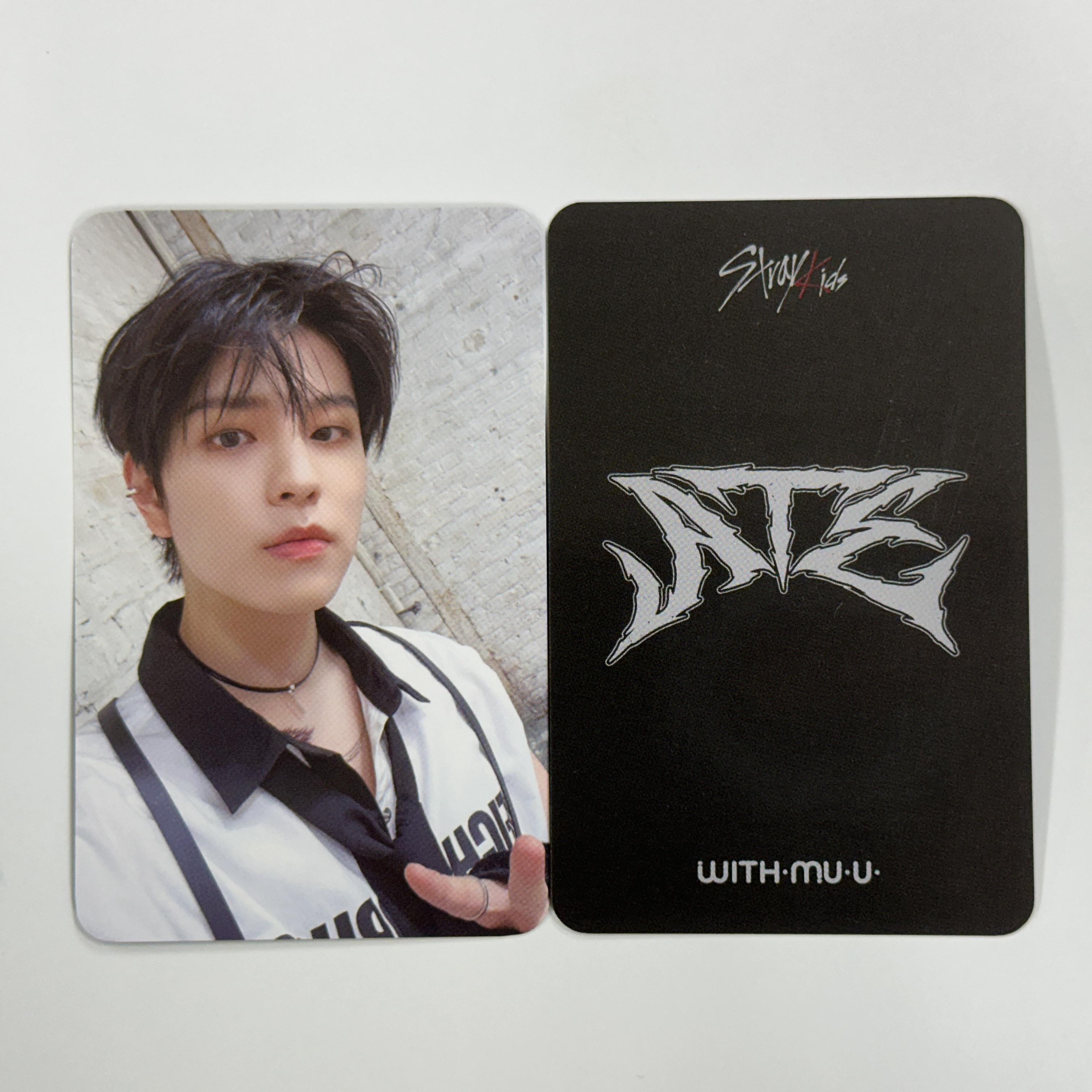 

Stray Kids ATE Альбом WITHMUU POB Фотокарточка Seungmin