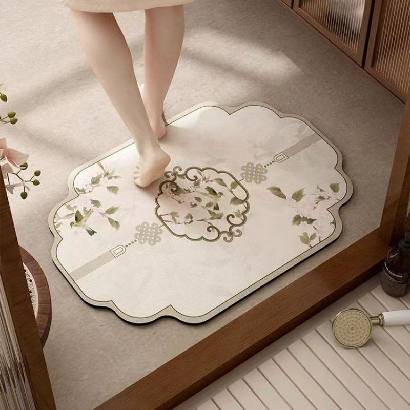 Bathroom absorbent diatom mud toilet doormat toilet toilet floor mat toilet carpet