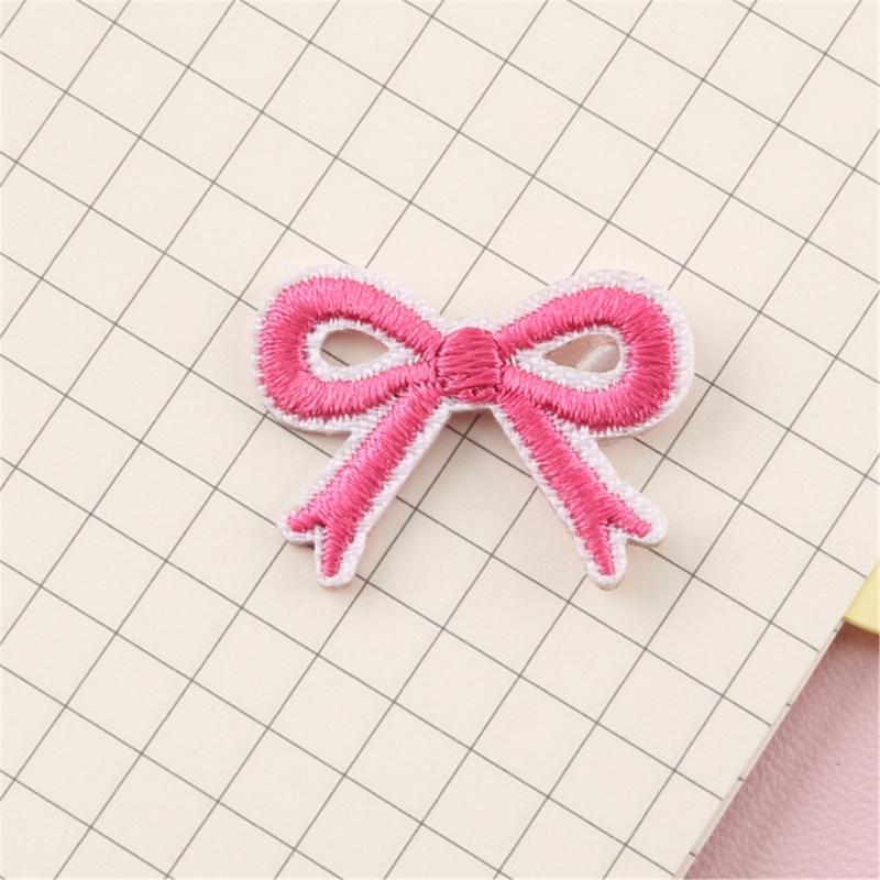 11 Pcs Star Iron On Patches Applique Patches Bowknot Repair Patches Bows Embroidery Patches for Bag Clothes Decoration