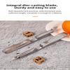 Stainless Steel Heavy-duty Peeler Fast Thin Waste-free Sharp Blade Kitchen Tool for Vegetables Potatoes Fruits Daily Use