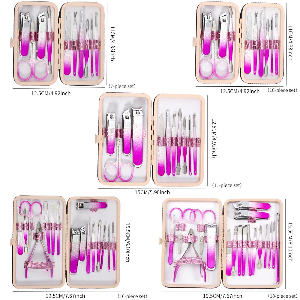 Xiaomi Stainless Steel Nail Clipper Set Home Nail Clipper Nail Nail Tool Portable New Nail Clipper Beauty Set Multiple Pieces