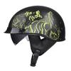 Retro Half Helmet Electric Bike Men Women All Season Sun Protection Detachable Lining