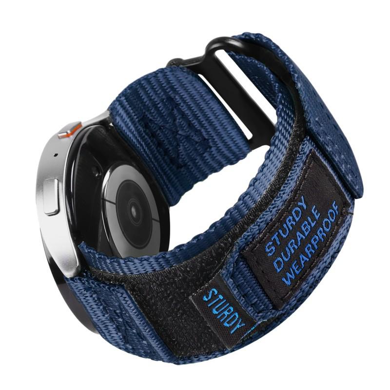 Nylon Quick-Release Hook-and-Loop Watch Band for Huawei GT3/4 - 20mm/22mm