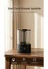 Smart Black Desktop Humidifier: Large Mist, Water Timing, Aromatherapy, Clear Tank for Home Bedroom