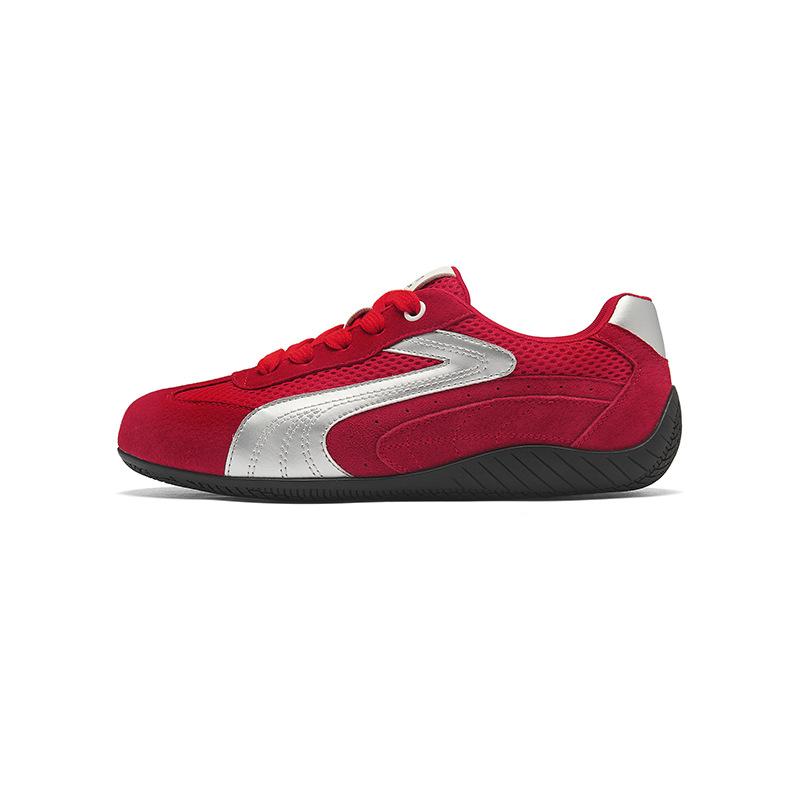 Red Platform German Training Shoes New Autumn Ballet Retro Classic Forrest Gump Sports Shoes