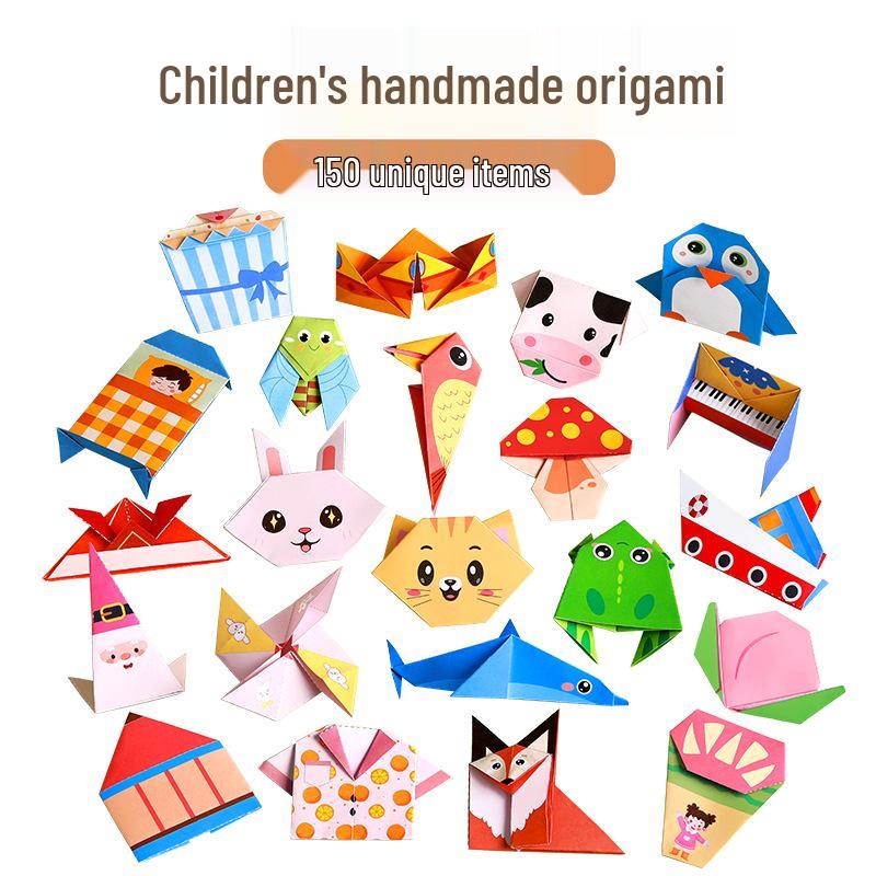 3D Origami Book for Kids: Educational Paper Craft & DIY Toys (Ages 3-6)