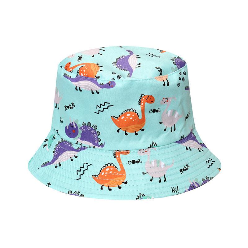 Cute Dinosaur Fisherman Hat For Women Anti-uv Sun Protection Bucket Hat