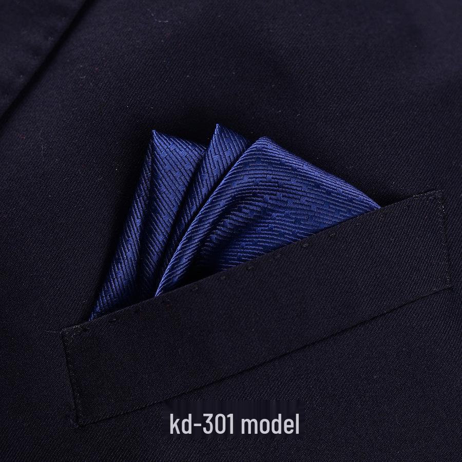 Men's British Red Pocket Square for Business or Wedding