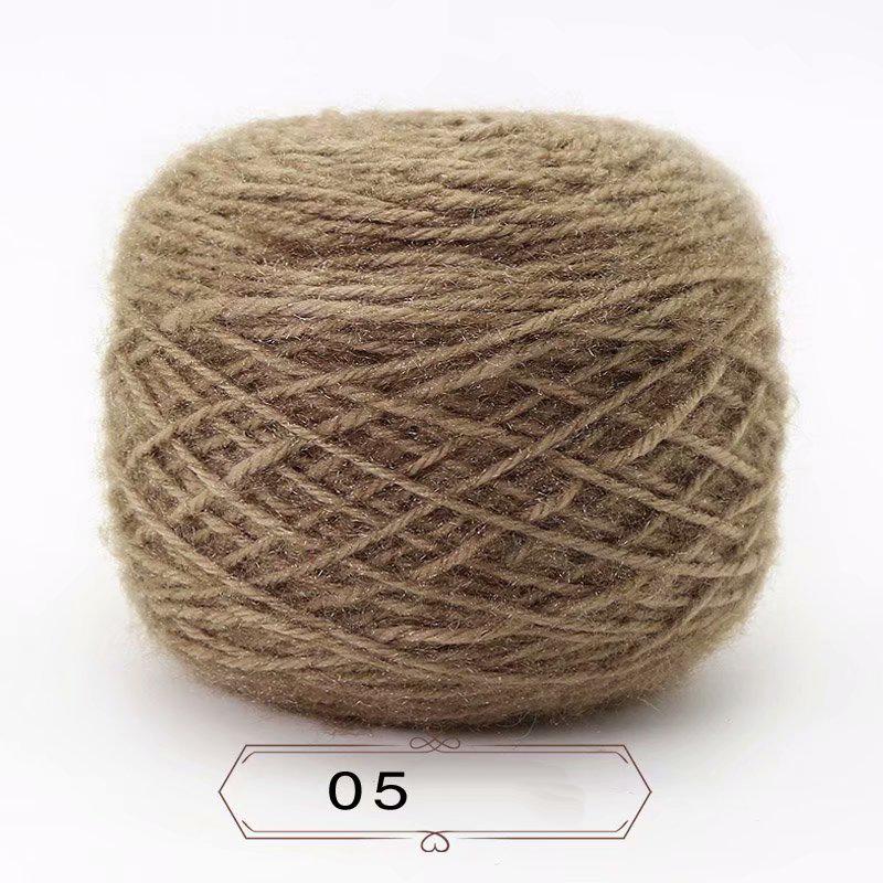 150g/míč Veverka Kašmírová příze Sametová nit v silném šátku z domácího tkaného klobouku Světlé hedvábné zlato