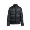 Outline Outdoor Series Warm Windproof Zipper Stand Collar Down Jacket Men Jackets Deep-Black C22819