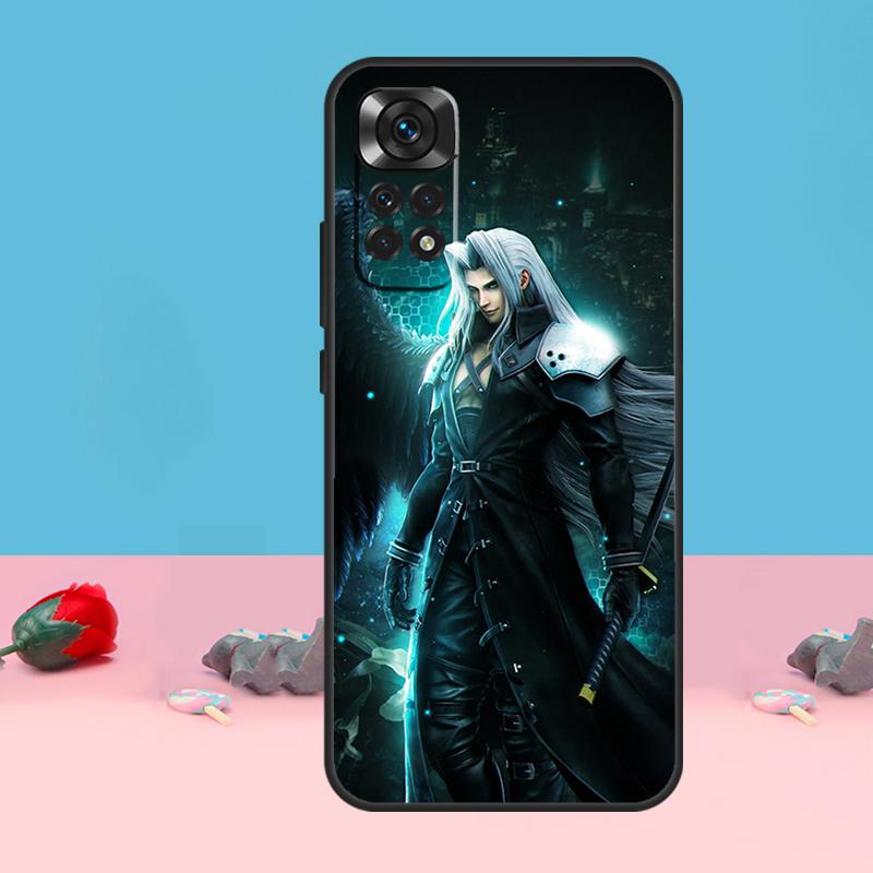 Final Fantasy Sephiroth Cover For Xiaomi Redmi Note 13 10 11 12 14 Pro 11S 12S Case For Redmi 15 12C 13C 14C 10C 15C