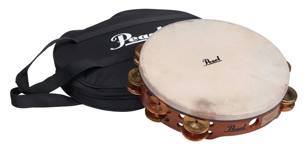 Pear Orchestra Tamburine Jingle "Copper & Brass" PETM-1018CR