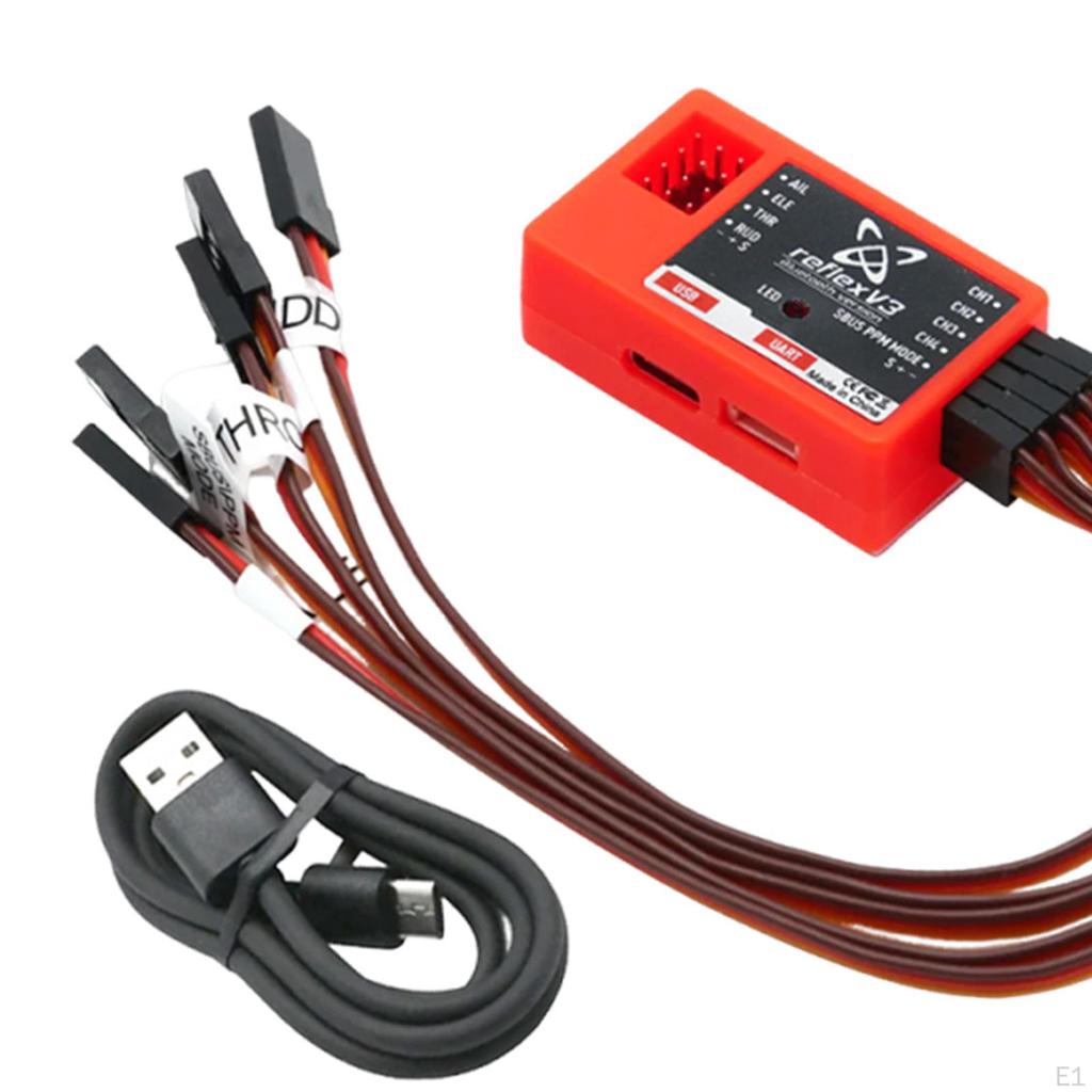Rc Plane Controller Gyro Stabilizer Easy Installation Professional Airplane System
