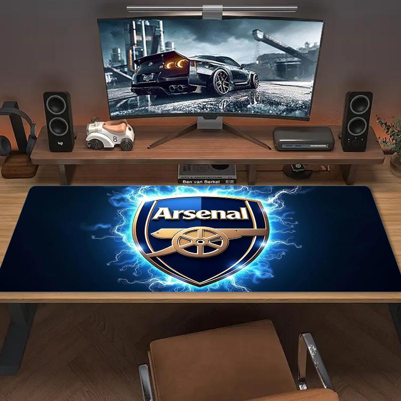 Arsenal Football Club3 Print  Cushion Non-slip Laptop Tablet Big Mousepad XXL Mat Mini PC Playmat With Lock Edge