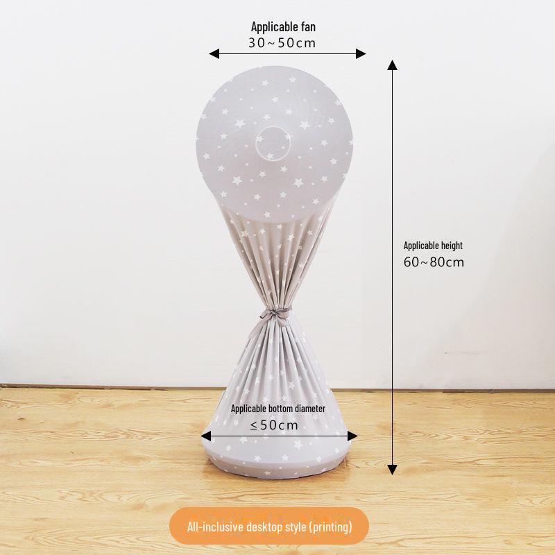 Univerzální prachotěsný úložný kryt pro vertikální věžové a podlahové ventilátory