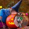 26-27 Halloween Soft Glue Stress Relief Toys Halloween Themed Alien Ghost Squeeze Toys Party Games F