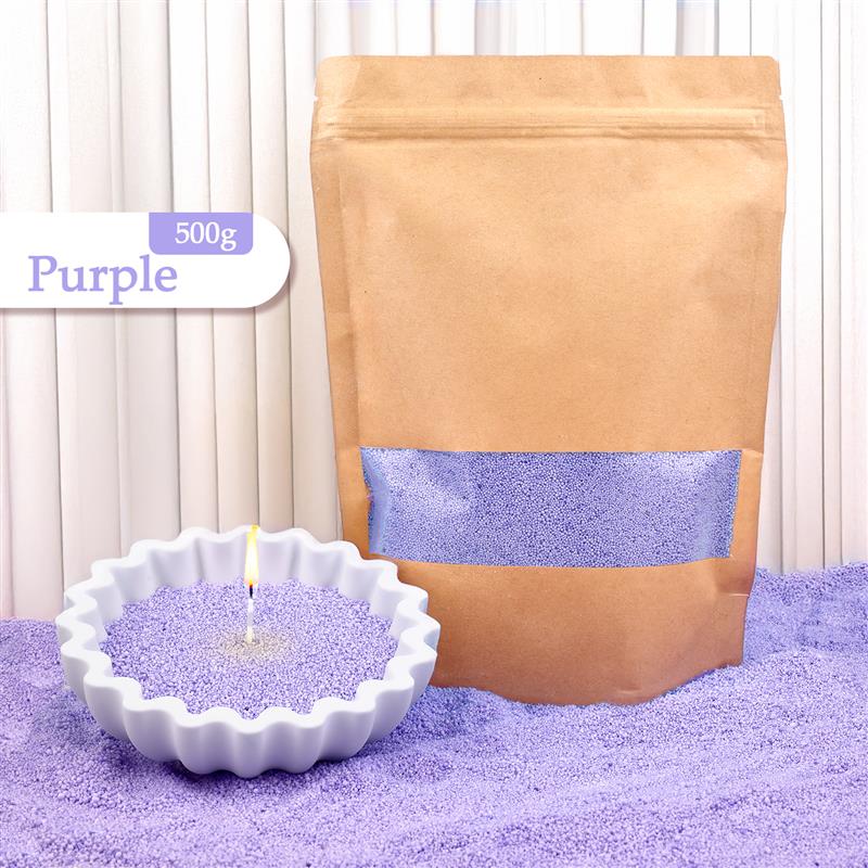 Colorful Granular Pearl Wax Diy Candle Making Materials Sand Painting Wax For Candle Making Handmade For Colour Sand Wax