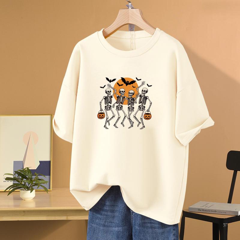 Heat transfer vinyl, Halloween skeleton costume self-adhesive, heat press patch, hoodie, T-shirt, Diy costume patch
