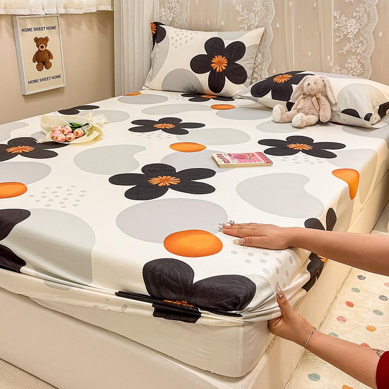 100 Cotton Printed Mattress 60 Cotton Boys Cartoon Girl Small Floral Small Fresh Simmons Protective Cover