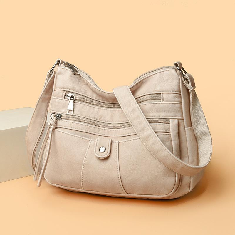 New women's fashion shoulder bag simple casual women's bag shoulder oblique span bag mother casual bag