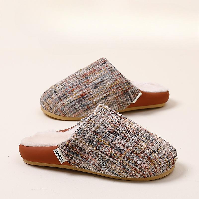 Soft-soled Anti-slip Cotton Shoes, Home Indoor Women's Shoes, Silent Slippers