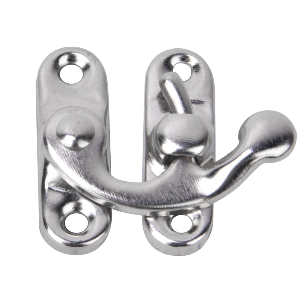 30 Pcs Hasp Hook Retro Style Iron Latch Hook Hasp for Jewelry Gift Boxes 3.2 X 2.8cm