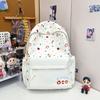Spring New Schoolbag Korean Ins High Value Primary and Secondary School Students Light Backpack Fresh and Sweet Soft Girl Backpack
