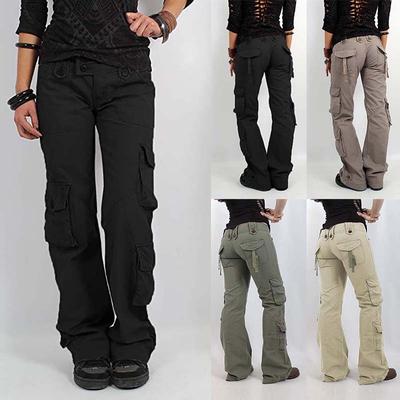 Fashion Pantalons Multi Femmes De Randonnée Poches Casual Longue Jambes Cargo Jeanspantalons Larges LGqVUpzMS